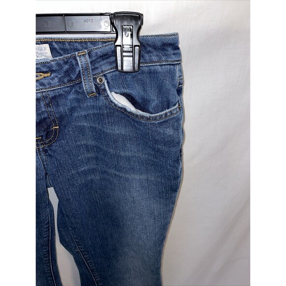 American Eagle Outfitters Women’s Bootcut Jeans Size 2 Petite Blue Rodeo Cowgirl - Picture 4 of 12